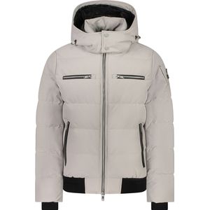 Moose knuckles Jas Grijs Regular Fit - Maat S - Mannen - Herfst/Winter Collectie - Polyester