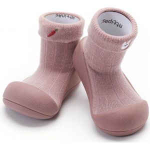 Attipas babyschoentje Bong-Bong pink  antislip baby schoenen maat 19 (3-6 maanden)
