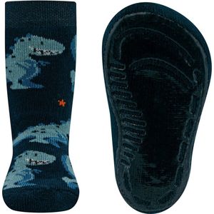 Ewers Antislipsok - Donkerblauw - Dinosaurussen en Sterren - Siliconenzool-19/20