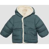 Buitenjas - Gewatteerde Outdoorjas - Voor Baby's 0-2 Jaar - Teddy-Pluche Voering