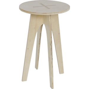 Ronde kruk Simplicity - Beige