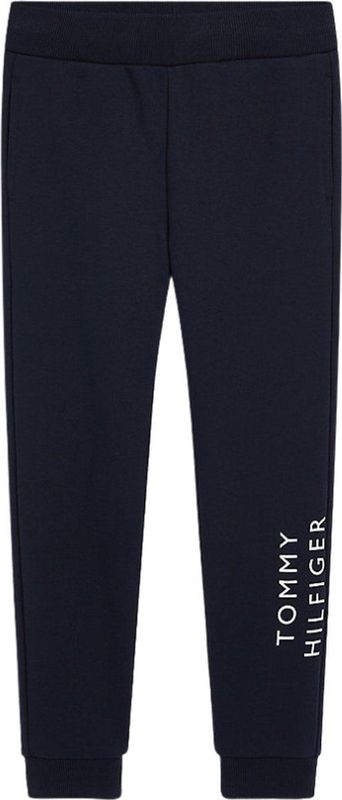 Tommy Kids TH Logo Sweatpants Kids Boys - Donkerblauw - 12 jaar