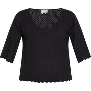 usha - Pullover - V-hals - Korte Mouwen