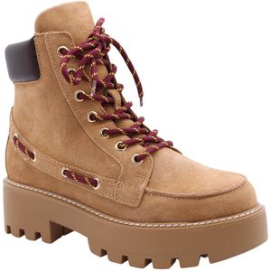 Colors of California - Winterlaars - Lichtbruin - Dames - Leer