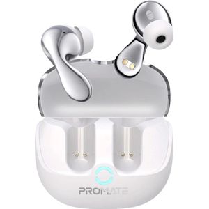 ProMate® Baton - High-Definition Hybrid ANC TWS Earbuds with IntelliTouch - Active Noise Cancellation - 40 Uur Afspeeltijd - Ergonomisch Ontwerp - IPX4 Waterbestendig - Voor Ongeëvenaarde Geluidskwaliteit