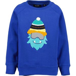 Blue Seven - Sweatshirt - Ultramarijn - Lange Mouwen - 100% Katoen