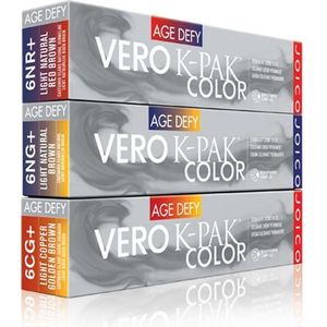 Joico Vero K Pak Hair Color 4NRV + Age Defy