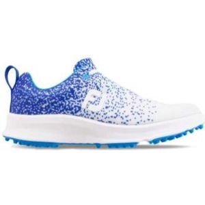 Footjoy - Leisure - Dames Golfschoen - Wit/blauw - Maat 39