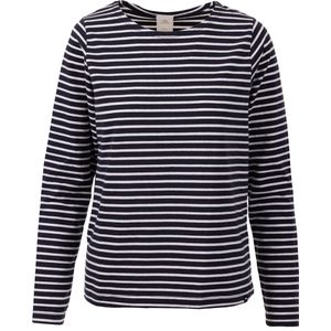 Trespass Damen Longsleeve Karen- Female Casual Top Navy Stripe-XXXL