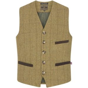 Heren Tweed Vest - Formeel & Functionaliteit - Duurzaam & Waterbestendig