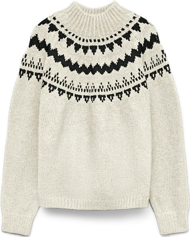 Vmvivian - Gebreide Pullover - Hoge Hals - Lange Mouwen - Regular Fit