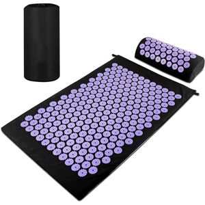 Spijkermat - Ontspannend en Therapeutisch - Voor Rug, Nek en Schouders - Stimuleert Bloedsomloop en Verlicht Spanning - Wellness en Zelfzorg Thuis - Comfortabel en Effectief Design