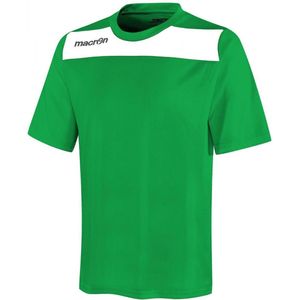 Macron Tureis Shirt Korte Mouw Heren - Groen / Wit | Maat: XL