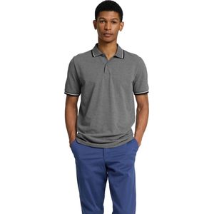 Selected Homme - SLHSLIM-ATLAS SPORT - Polo - Grijs - 95% Katoen, 5% Elastaan