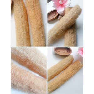 Naturalem - 100% natuurlijke, extra grote loofah spons XXL 30cm - Perfect geschikt als scrub, maar ook als biologisch afbreekbare afwasborstel en spons voor je douchegel - Eenvoudig in stukken kan knippen, zodat je veel loofah sponzen hebt