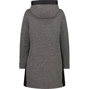 CMP - Vrouwen Fleece Hoodie Jas - Wooltech - Met Vaste Capuchon