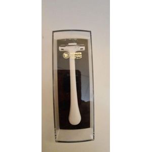 Scheermeshouder met 1 mesje - wit