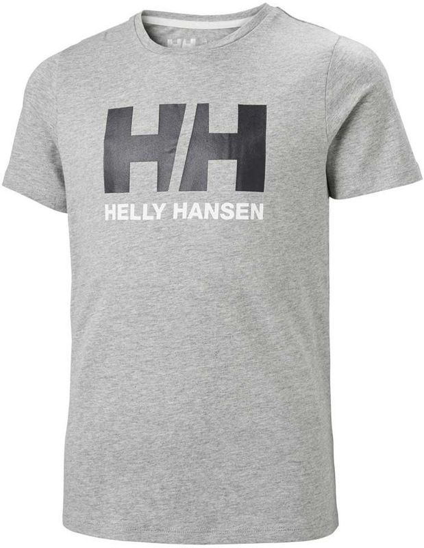 T-Shirt Helly Hansen Junior Logo T-Shirt Grey Melange