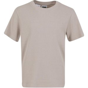 Urban Classics - Waffle Kinder T-shirt - Kids 134/140 - Grijs