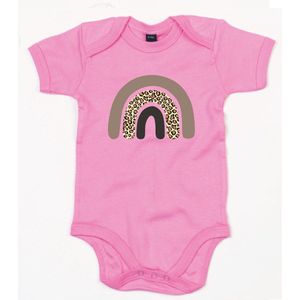 Rompertje Rainbow-Bubble Gum Pink-3-6 Maanden