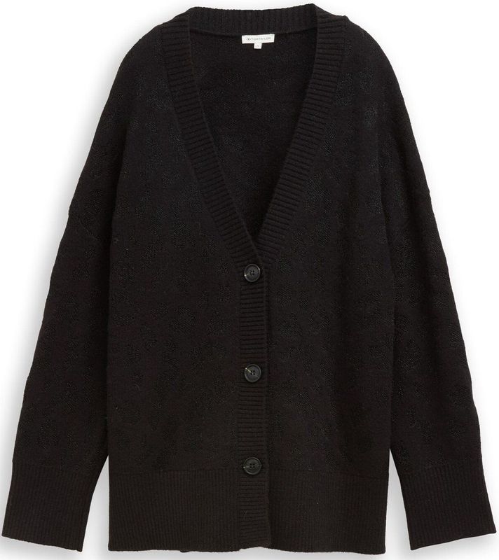 Tom Tailor Oversized vest met glittereffect