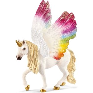 Schleich bayala - Gevleugelde regenboogeenhoorn - Speelfiguur - Kinderspeelgoed voor Jongens en Meisjes - 5 tot 12 jaar - 70576