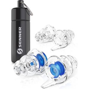 Gehoorbescherming Oordopjes voor Concerten, Festivals en Disco met Aluminium Houder