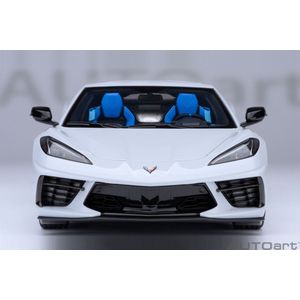 AUTOart 1/18 Chevrolet Corvette C8 Stingray Z51, Ceramic Matrix Grey metallic