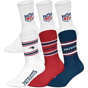 NFL Sokken NFL 6Pack Crew Socks Set van 6