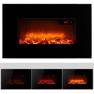 Monzana Elektrische Sfeerhaard - 900W/1800W Incl. Afstandsbediening