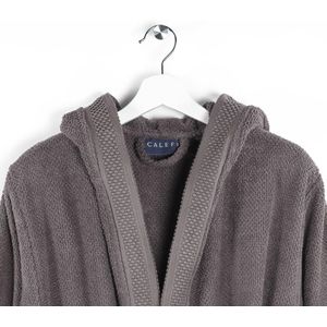 Badjas met Capuchon van Katoen in Antraciet - Stijlvol en Praktisch voor Thuis