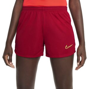 Nike Dri-FIT Academy 21 Short  Sportbroek - Maat L  - Vrouwen - rood