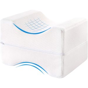 Ibenzoa® Ergonomisch Kniekussen voor Zijslapers - Traagschuim Ondersteuning bij Rug-, Heup- en Kniepijnverlichting