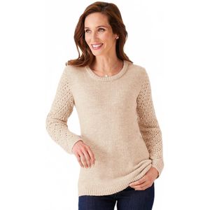 Trui met haareffect en zoomsteek