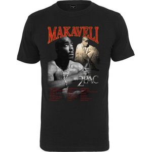 Heren - Mannen - Menswear - Dikke kwaliteit - Modern - Hip Hop - Casual - 2Pac - Tupac - Oldschool - Legend - Makaveli - Streetwear - Urban - Sitting Bull T-Shirt zwart