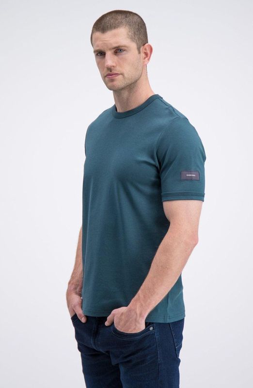 Gabbiano - Heren Shirt - Dan - 156215 - 5001 Forest Green