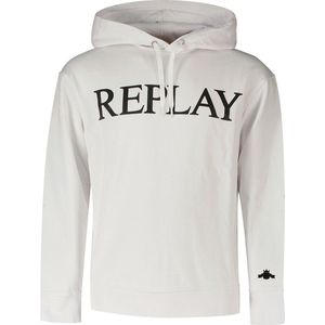 REPLAY M6529 .000.22890P Capuchon Heren - White - L