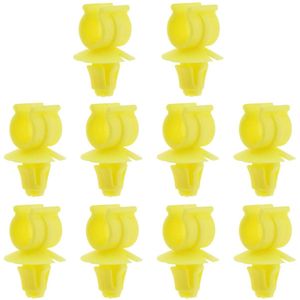Motorkap Ondersteuning Staaf Clips 10 Stuks Vervanging 795059 Compatibel met Citroen Berlingo C3 C4 en Peugeot 207 208 3008 301 308