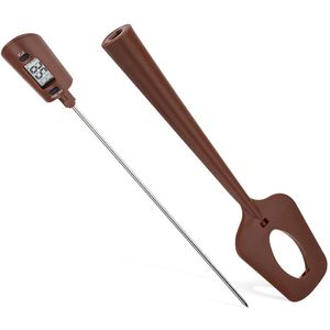 Digitale voedselthermometer voor crèmes, chocolade, siroop en saus - Nylon/siliconen