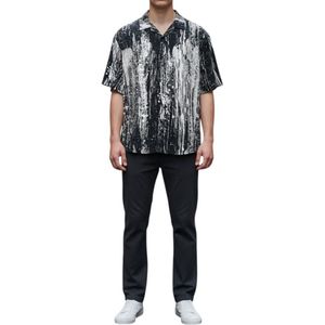 Carlo Colucci Heren T-shirt Zwart C4753/201