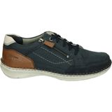 Josef Seibel - NEW Anvers 11 - Casual Schoenen - Blauw - Heren - Nubuck Leer