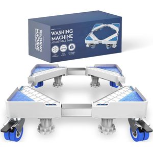 Wasmachine Verhoger en Meubelroller - Verplaats Zware Meubels met Eenvoud - Ideaal voor Wasmachines, Vaatwassers, Koelkasten en Meer