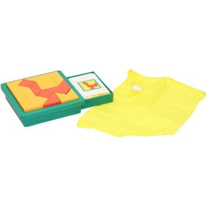 Luxe Vormenpuzzel Tangram, 60 Challenges