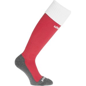 Uhlsport Club Voetbalkousen - Rood / Wit | Maat: 33-36