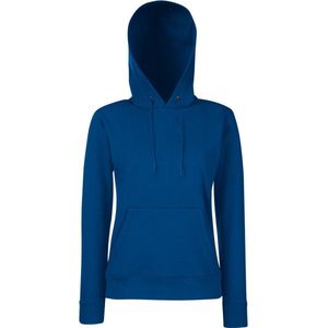 Fruit of the Loom - Lady-Fit Classic Hoodie - Blauw - XL