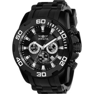 Invicta Pro Diver 22338 - Horloge - Heren - Siliconen - Zwart - Quartz - Ø 50 mm