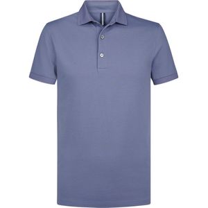 Profuomo slim fit heren polo - grijs - Maat: L