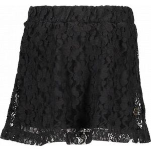 Like Flo Meisjes Lace Skirt With Viscose Jersey - Grijs - Maat 104