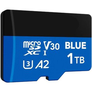 1TB Micro SD - Inclusief Adapter - Hoge Snelheid