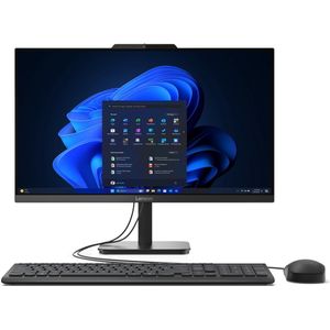 Lenovo V100 Intel® N N100 60,5 cm (23.8"") 1920 x 1080 Pixels Alles-in-één-pc 8 GB DDR4-SDRAM 512 GB SSD Windows 11 Pro Wi-Fi 6 (802.11ax) Zwart
